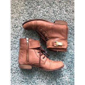 Steve Madden combat boots